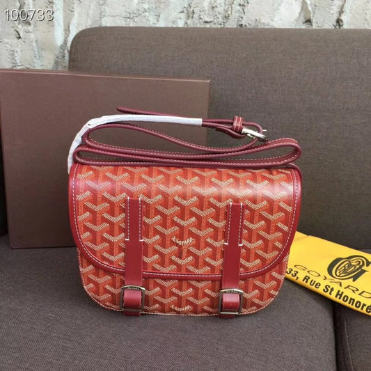 Goyard Red Mailman Bag GYD00215