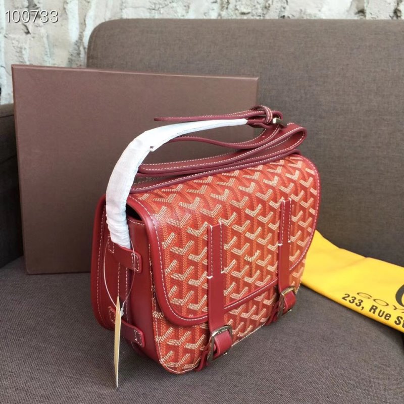 Goyard Red Mailman Bag GYD00215