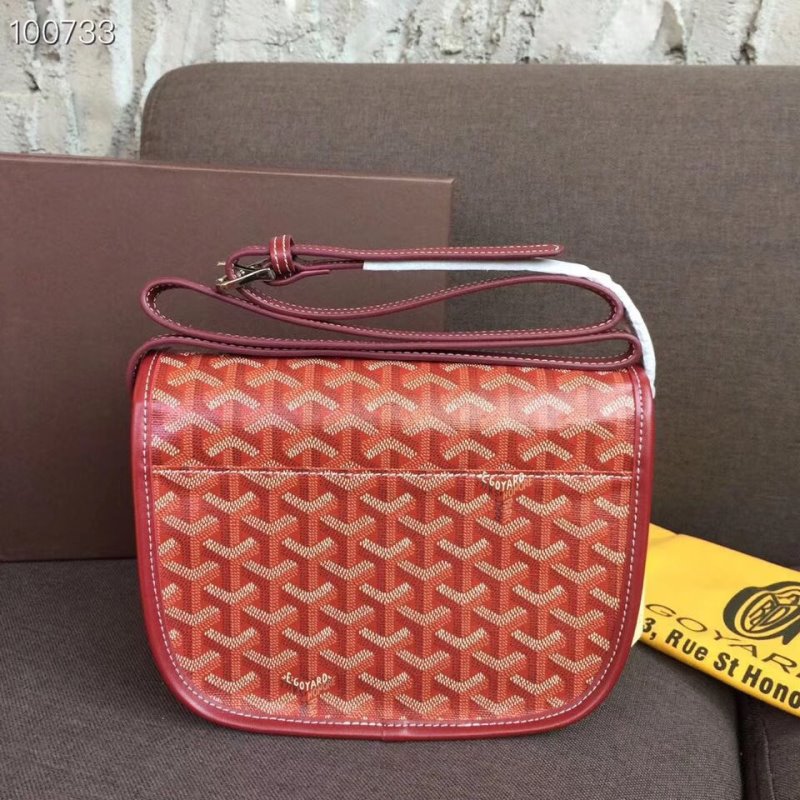 Goyard Red Mailman Bag GYD00215