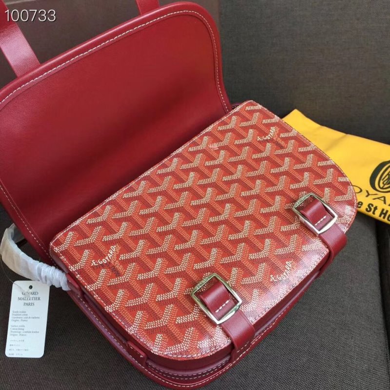 Goyard Red Mailman Bag GYD00215