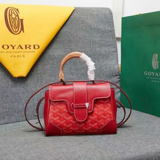 Goyard Red Saigon soft souple bag GYD00159