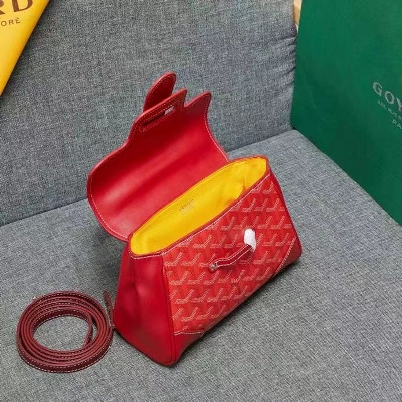 Goyard Red Saigon soft souple bag GYD00159