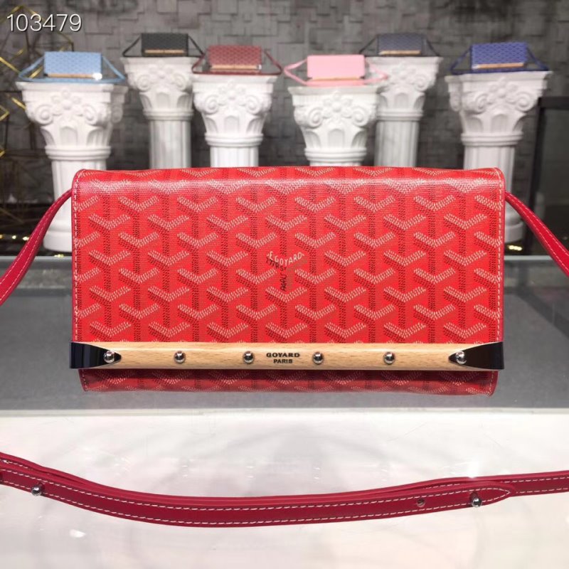 Goyard Red Satchel Bag GYD00184