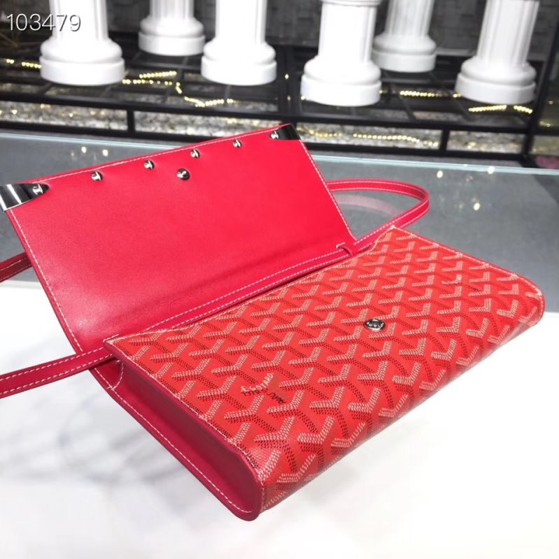 Goyard Red Satchel Bag GYD00184