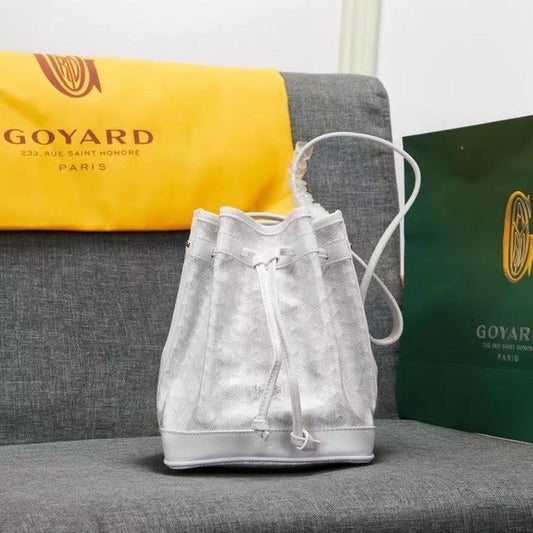 Goyard White Bucket Bag GYD00199