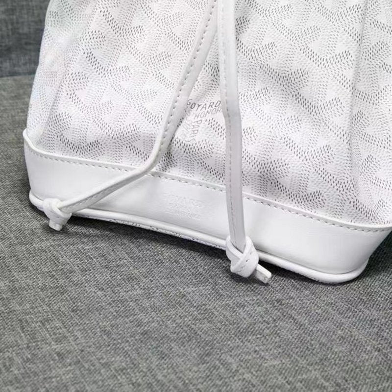 Goyard White Bucket Bag GYD00199