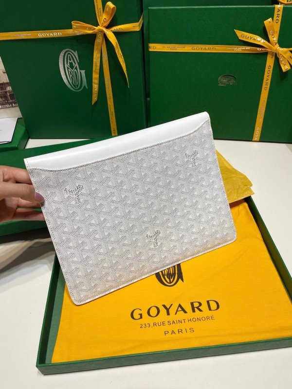 Goyard White Camond Hand Bag GYD00176