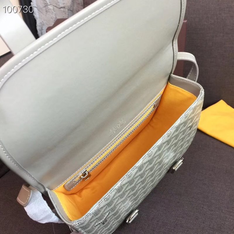 Goyard White Mailman Bag GYD00218