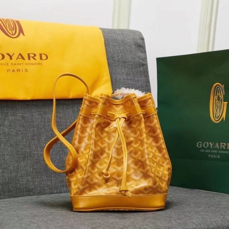 Goyard Yellow Bucket Bag GYD00201