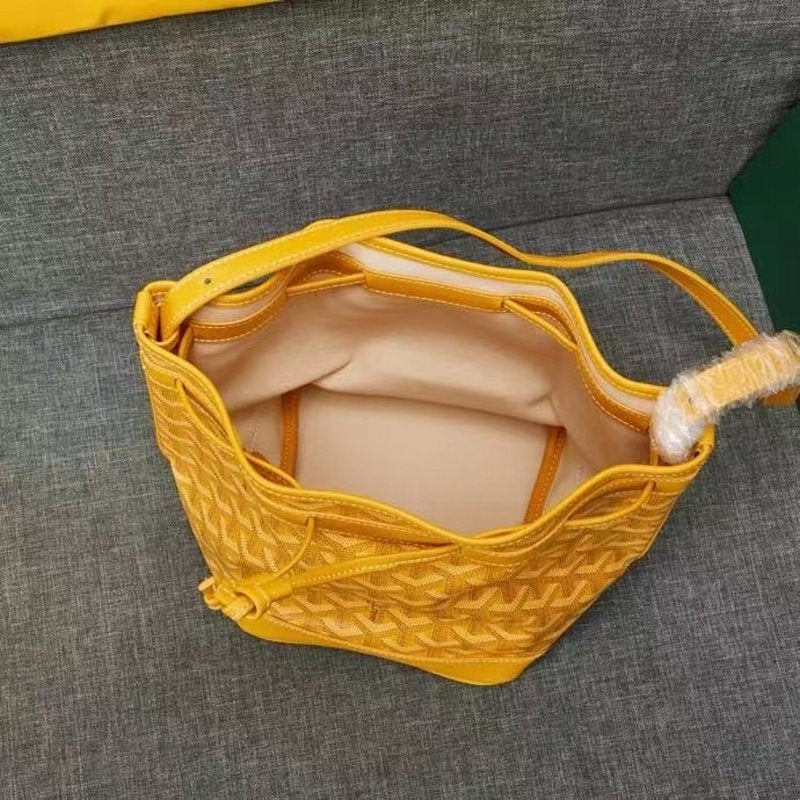 Goyard Yellow Bucket Bag GYD00201