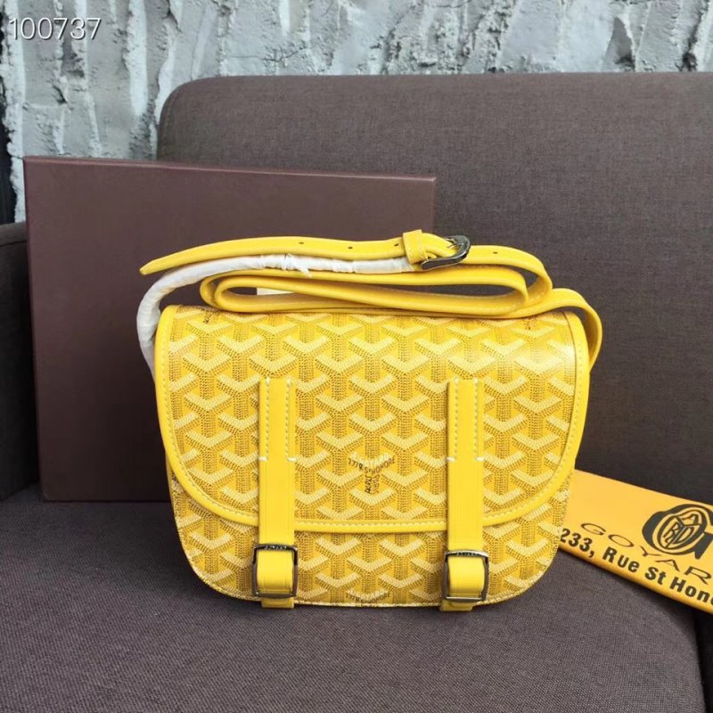 Goyard Yellow Mailman Bag GYD00211