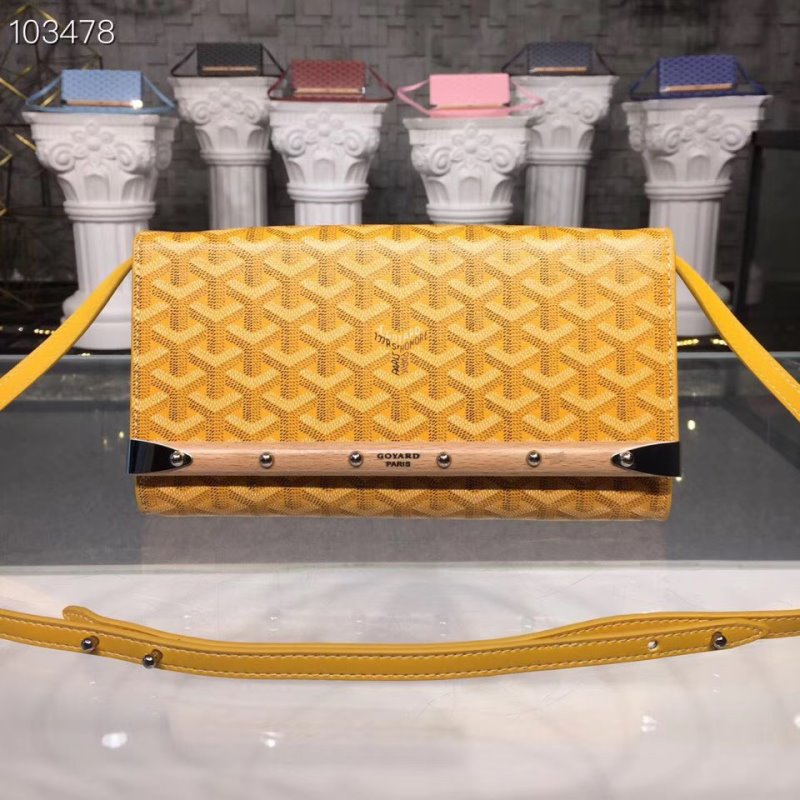 Goyard Yellow Satchel Bag GYD00185