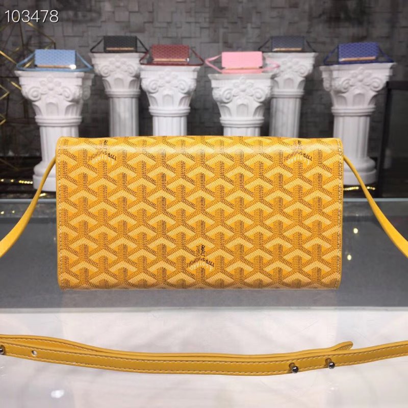 Goyard Yellow Satchel Bag GYD00185