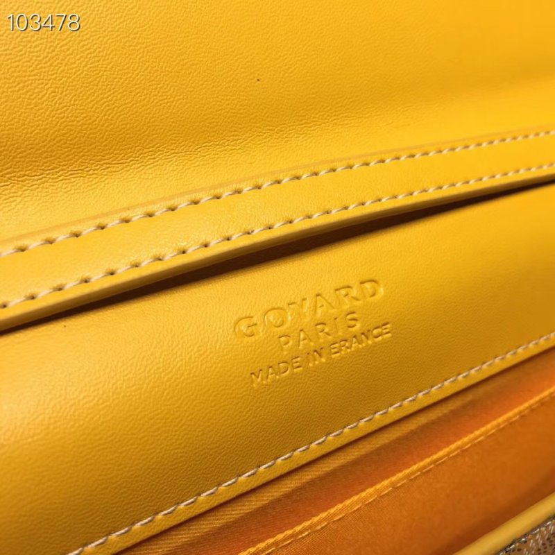 Goyard Yellow Satchel Bag GYD00185