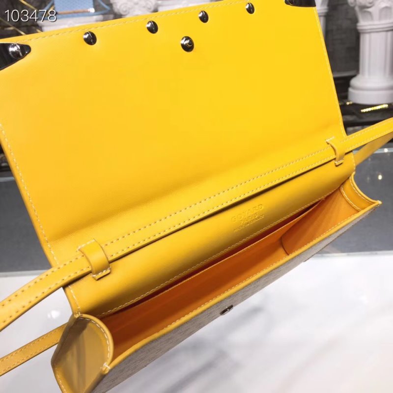 Goyard Yellow Satchel Bag GYD00185