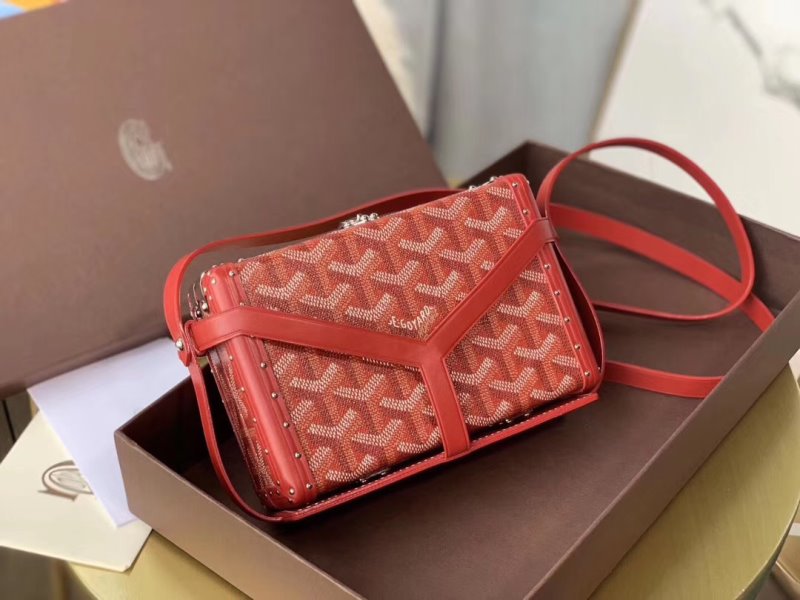 Goyard red Box Bag GYD00181