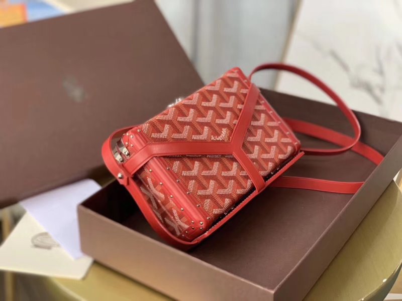 Goyard red Box Bag GYD00181