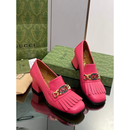 Gucci Double G Tassel Shoes SH00141