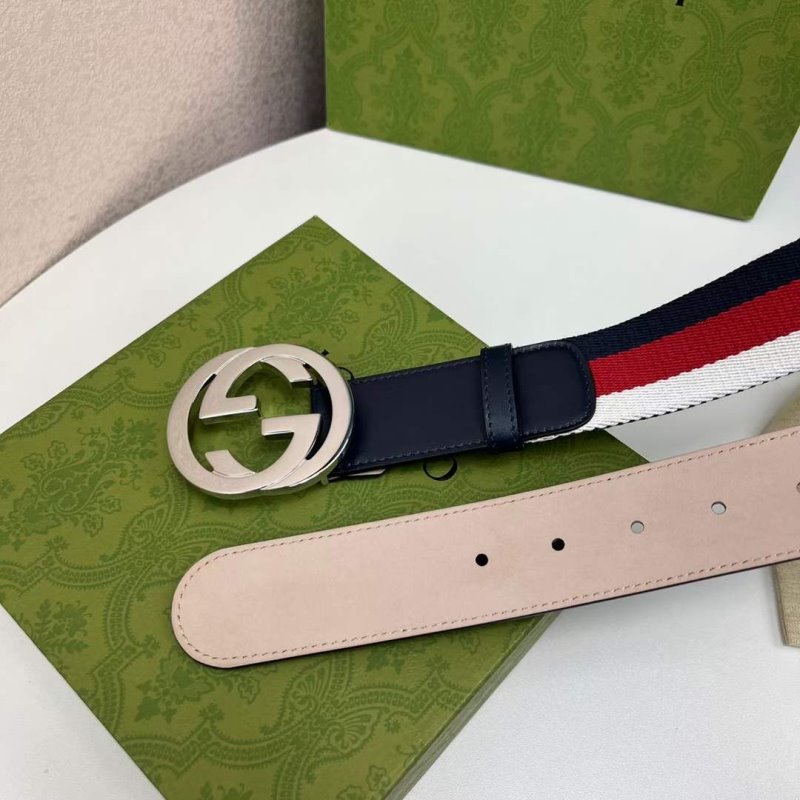 Gucci Leather Stiching Belt WB001055