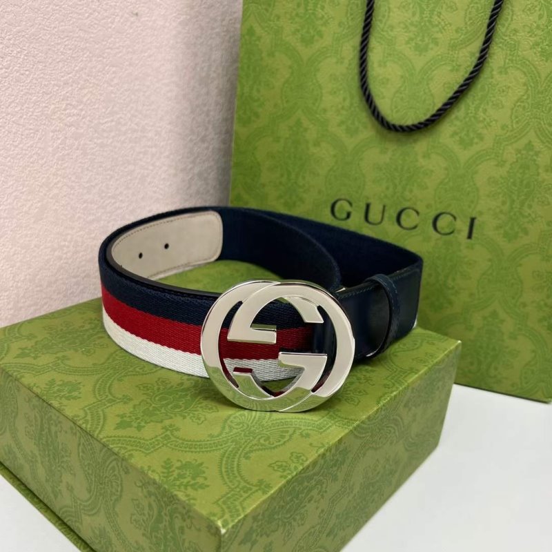 Gucci Leather Stiching Belt WB001055