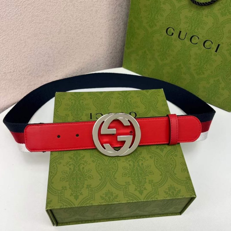 Gucci Leather Stiching Belt WB001056