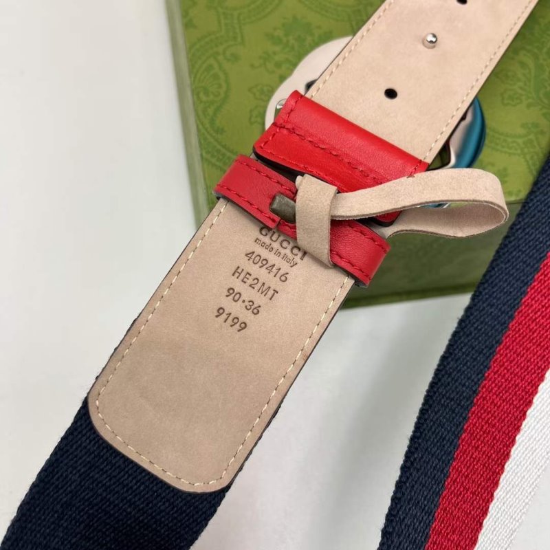 Gucci Leather Stiching Belt WB001056