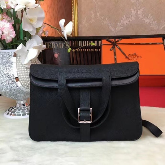 Hermes Black Satchel Bag BHR00392