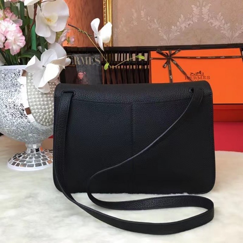 Hermes Black Satchel Bag BHR00392