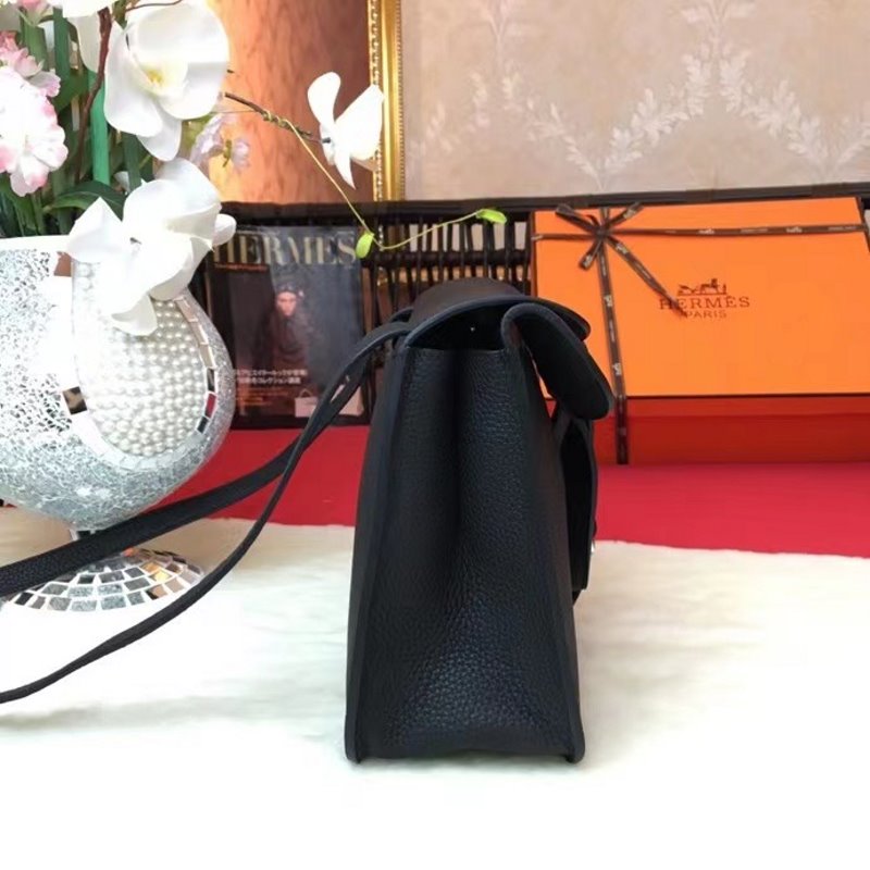 Hermes Black Satchel Bag BHR00392