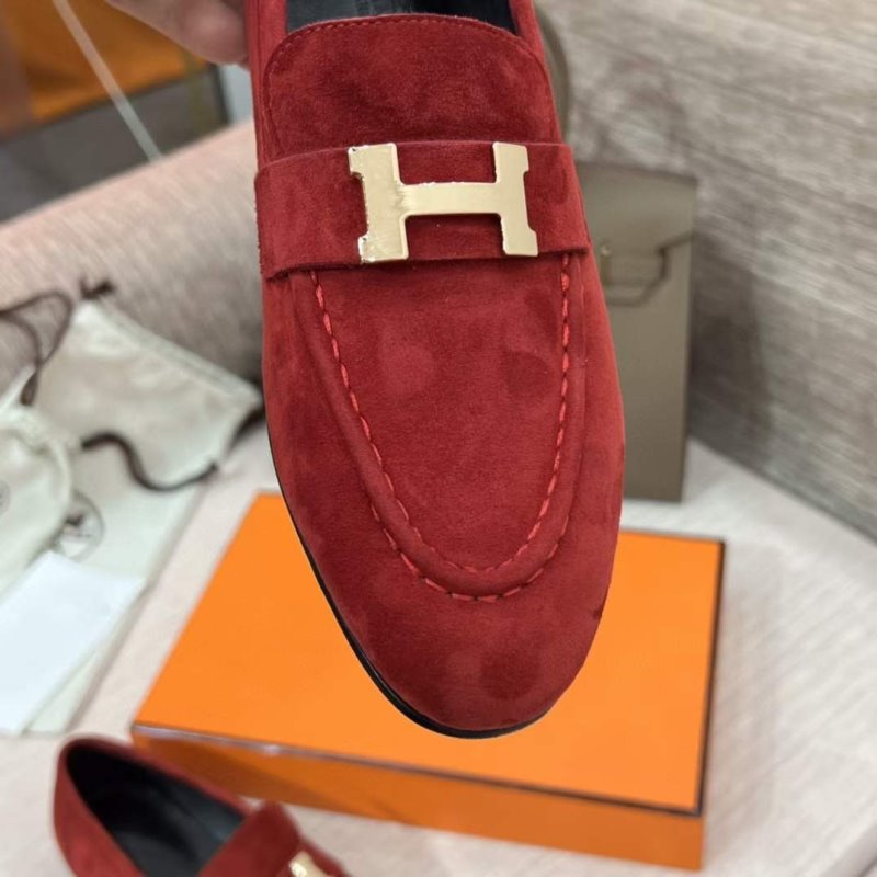 Hermes H Buckle Loafers SHS05083