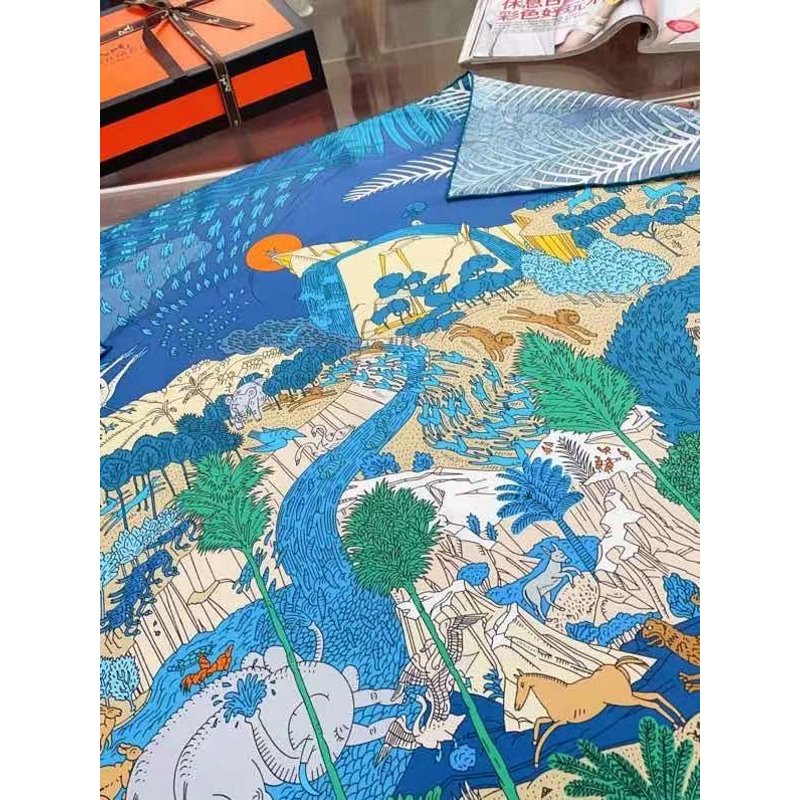 Hermes Twill Silk Scarf SS006002