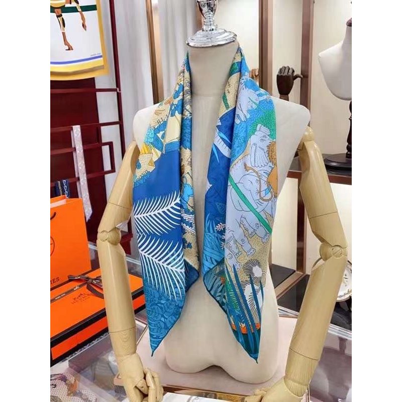 Hermes Twill Silk Scarf SS006002