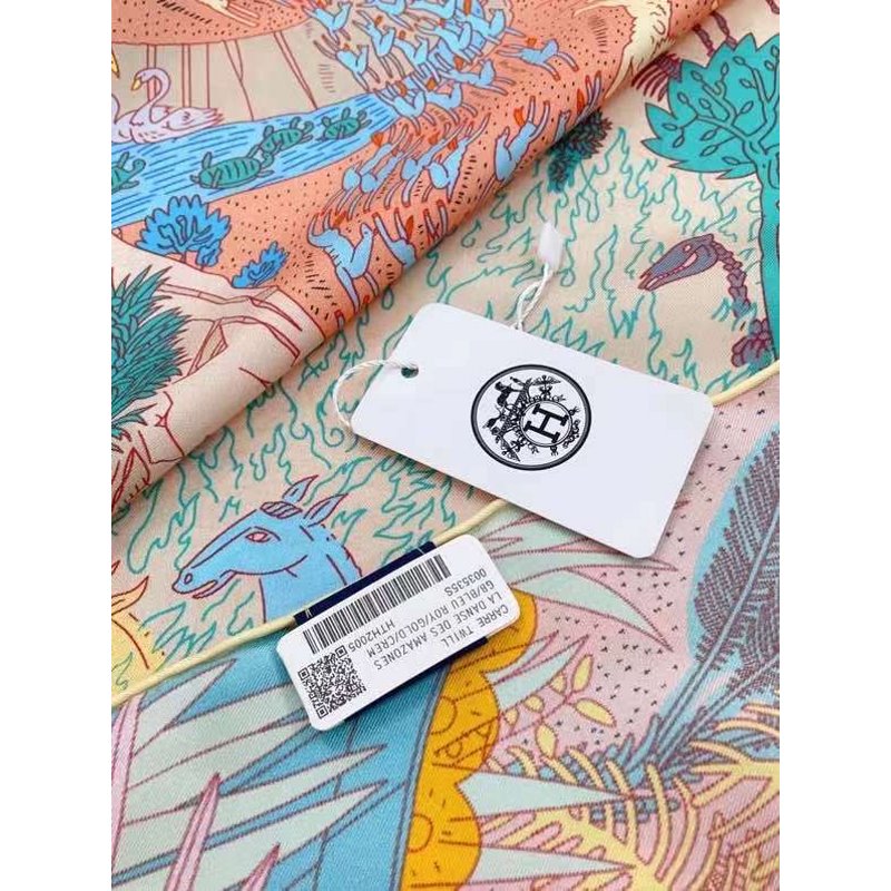 Hermes Twill Silk Scarf SS006004