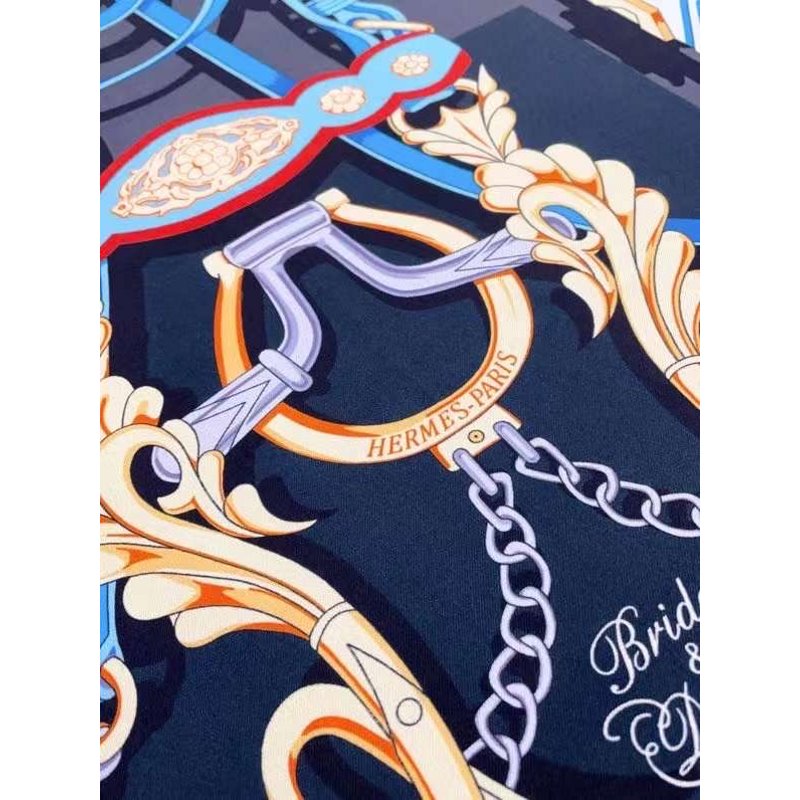 Hermes Twill Silk Square Scarf SS006019