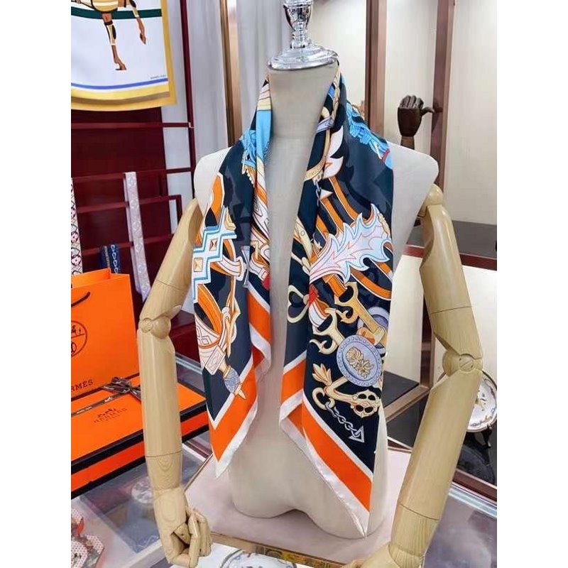 Hermes Twill Silk Square Scarf SS006019