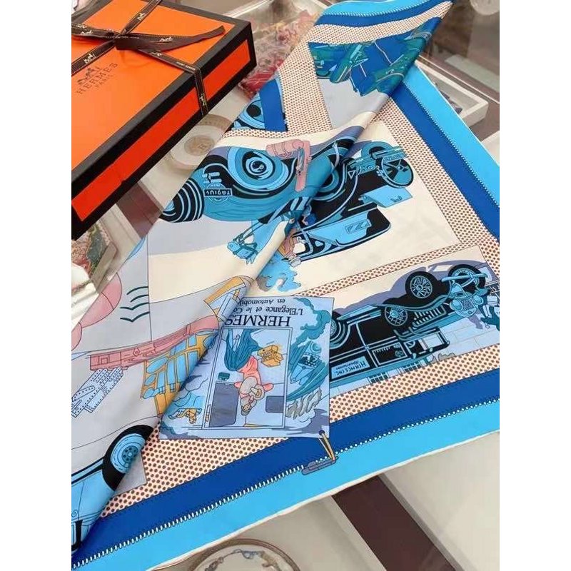 Hermes Twill Silk Square Scarf SS006025