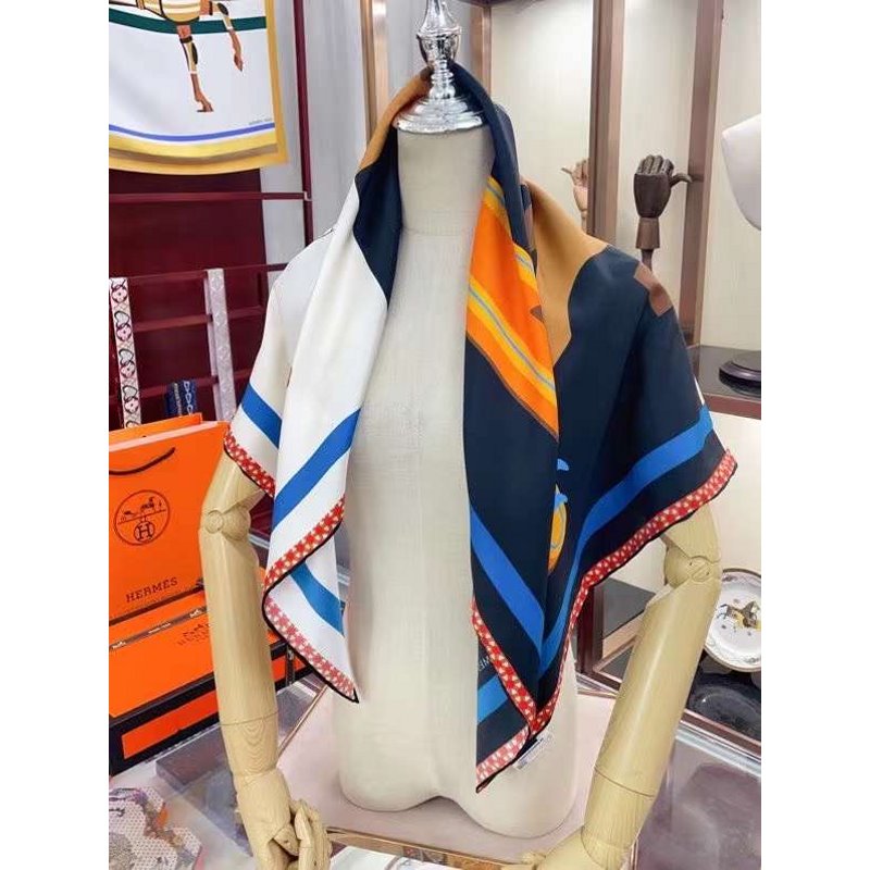 Hermes Twill Silk Square Scarf SS006042