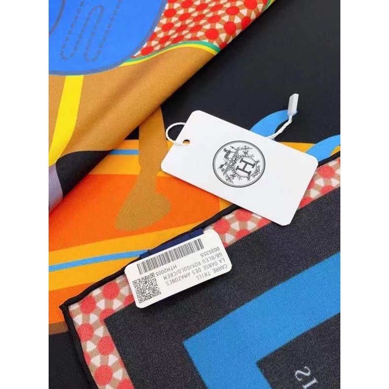 Hermes Twill Silk Square Scarf SS006042