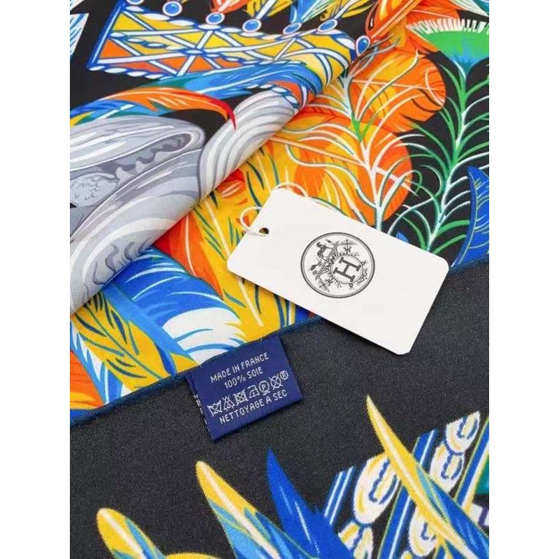 Hermes Twill Silk Square Scarf SS006047