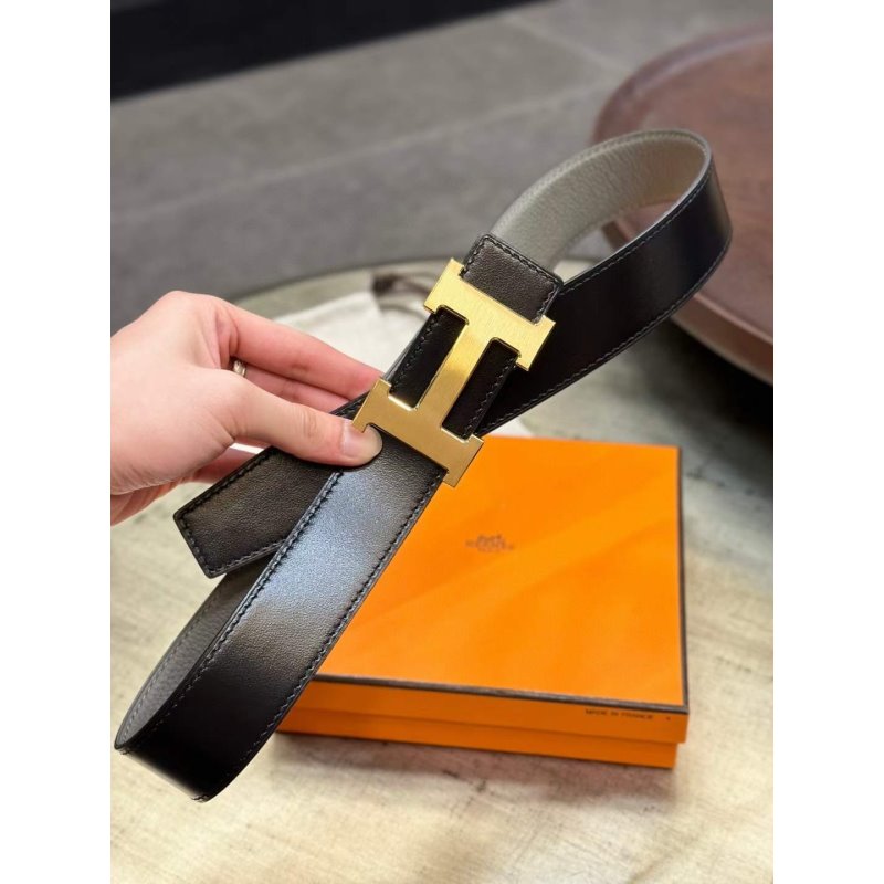 Hermes Leather Strap Belt WB001100