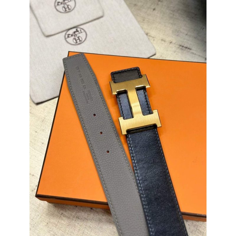 Hermes Leather Strap Belt WB001100
