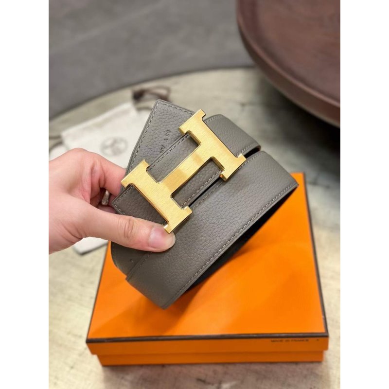 Hermes Leather Strap Belt WB001100