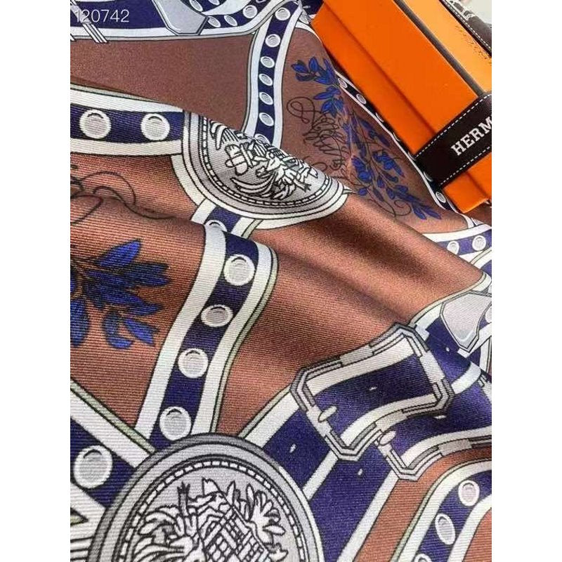 Hermes Muberry Silk Scarf SS001112