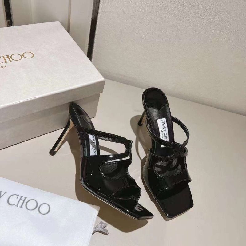 Jimmy Choo High Heel Flip Flop Sandals SHS05038