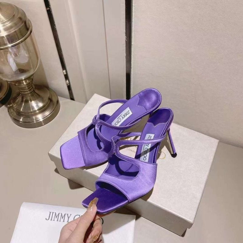 Jimmy Choo High Heel Flip Flop Sandals SHS05042