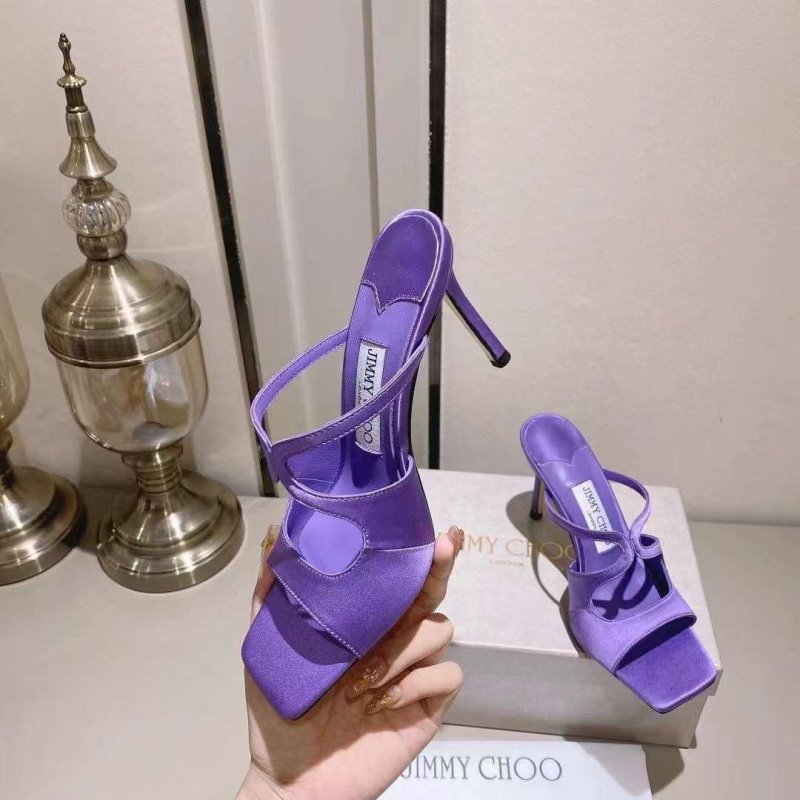 Jimmy Choo High Heel Flip Flop Sandals SHS05042