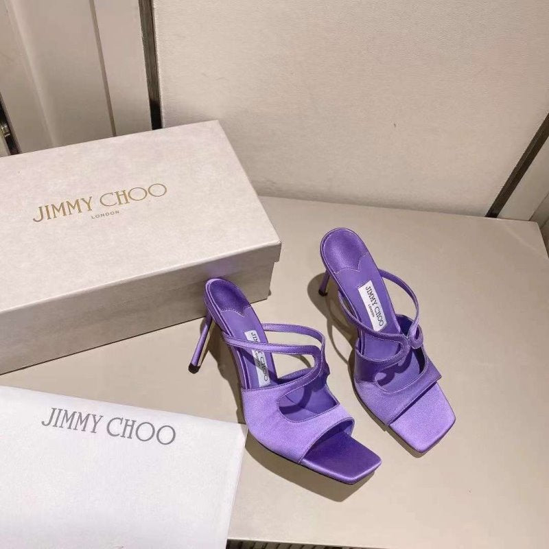 Jimmy Choo High Heel Flip Flop Sandals SHS05042