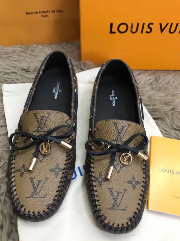 Louis Vuitton Brown Shoes SHS02551