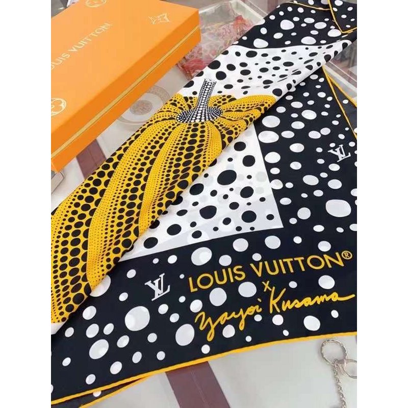 Louis Vuitton Twill Silk Square Scarf SS006070