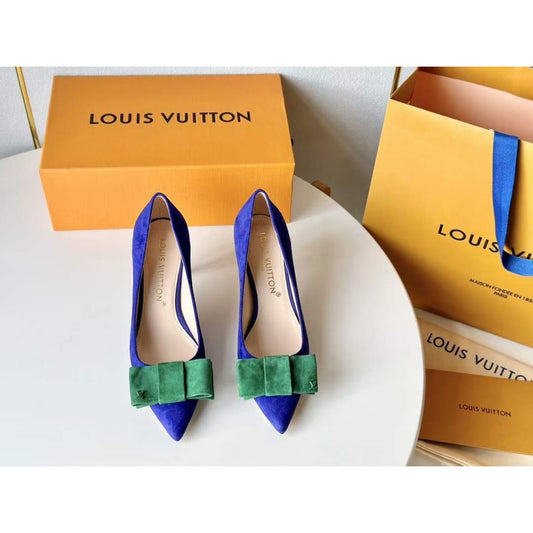 Louis Vuitton Heeled Pointed Toe Shoes  SH00119